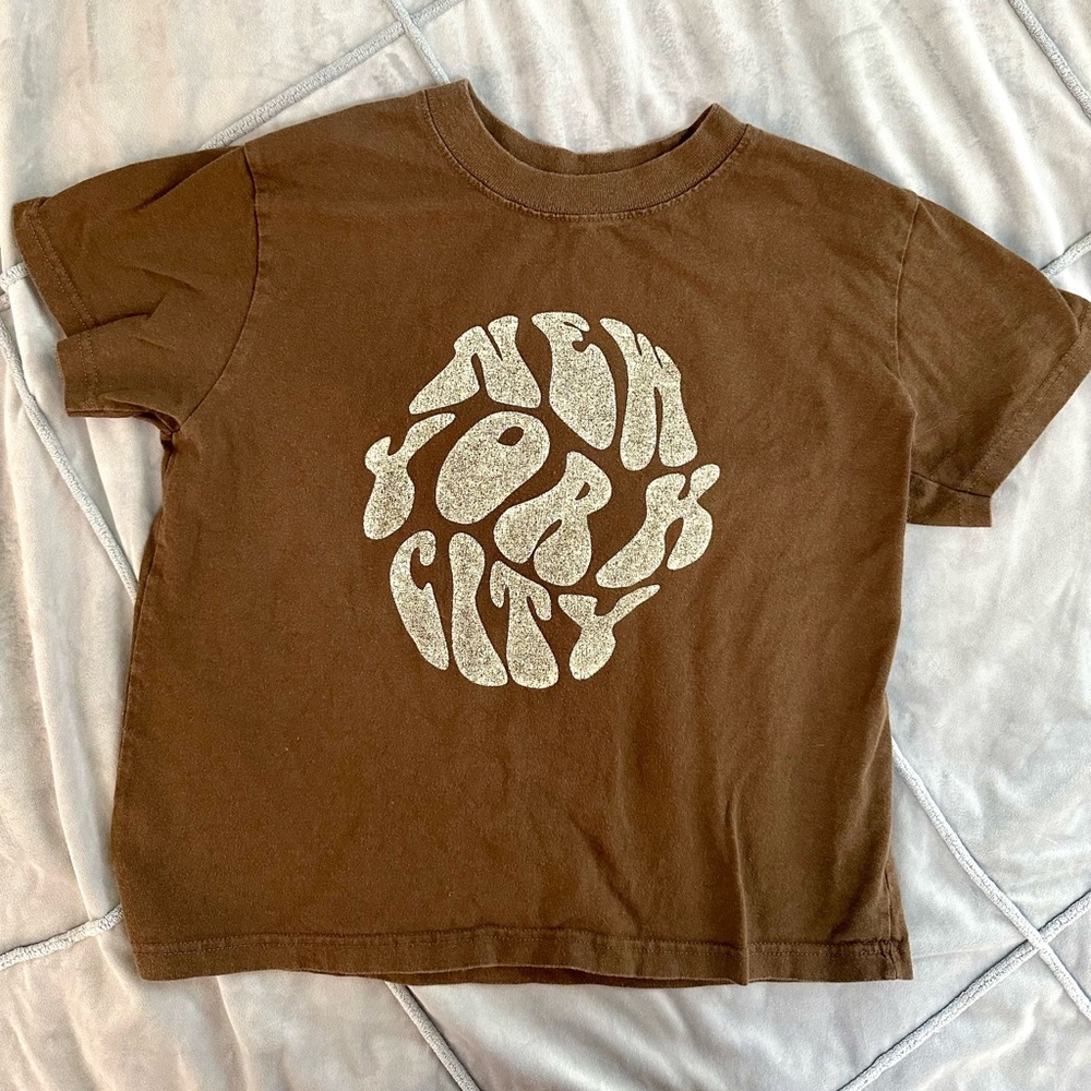 John Galt New York Baby Tee